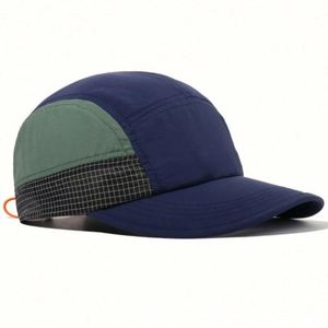 Casquette de sport imperméable et tendance pour activités de plein air, chapeau de camping en nylon à séchage rapide, casquette de pêche à 5 panneaux - Product Image 6