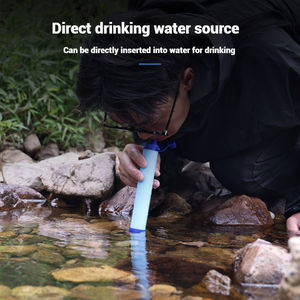 डेलानहुवी पोर्टेबल 1500l मीठे पानी फिल्टर नीला उत्तरजीविता जल फिल्टर 600 ml/min प्रवाह दर खोखली फाइबर यूएफ + सक्रिय यात्रा किट - Product Image 5