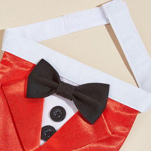 Collier de chat formel Tanpopo Tuxedo, costume d'anniversaire, nœud <span class=keywords><strong>papillon</strong></span>, bandana, tenue de mariage formelle pour chat, accessoires de fête pour <span class=keywords><strong>chaton</strong></span> - Product Image 3