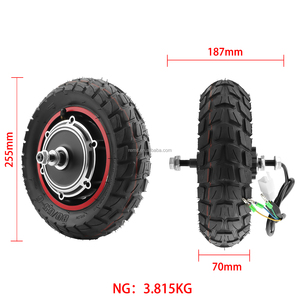 <span class=keywords><strong>Accessori</strong></span> per Monopattino Elettrico KUGOO M4 PRO da 10 Pollici, Pneumatici Esterni Fuoristrada da 500W 48V, Motore a Trazione Posteriore - Product Image 4