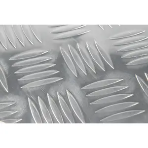 Tôles d'aluminium à plaques de diamant en relief 1060 3003 5052 6061 plaques de qualité