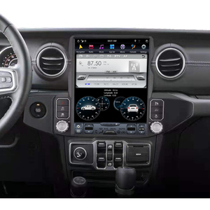 64GFor Jeep Wrangler JL 2018-2021 13.3 inci layar vertikal Multimedia Radio mobil GPS navigasi Stere Headunit Player - Product Image 6