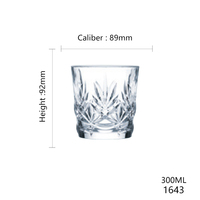 Luminarc Verre à whisky Tasses à vin Service DDP Vintage Gravé Transparent coloré Verre à whisky Coffret cadeau Verres à boire