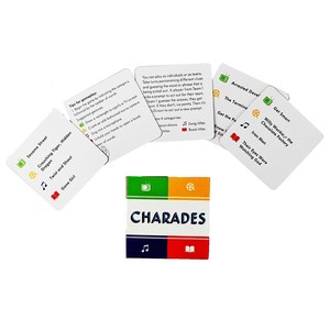 Cartes de jeu de charades et de devinettes, jeu de vérité ou de défi en anglais pour couples, pour la famille, les amis, les soirées, les jeux d'alcool et l'exercice cognitif - Product Image 4