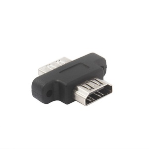 Adaptateur HDMI Femelle-Femelle à Montage sur Panneau avec Trous de Fixation pour Châssis d'Ordinateur - Product Image 6