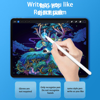 Stylet capacitif actif à pointe fine haute sensibilité POM pour tablette de dessin à écran tactile, stylet pour Apple iPad Pencil