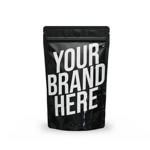 Bolsas de papel Kraft con cremallera de color negro mate al por mayor incluyendo amarillo azul <span class=keywords><strong>Rosa</strong></span> verde fabricante proveedor de fábrica - Product Image 3