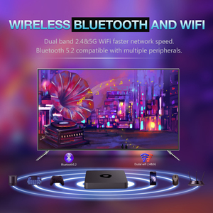 Reproductor Multimedia de Streaming MX10 Z48K, <span class=keywords><strong>IPTV</strong></span> STB, Decodificador Inteligente OTT, Android 13 <span class=keywords><strong>Premium</strong></span> - Product Image 3