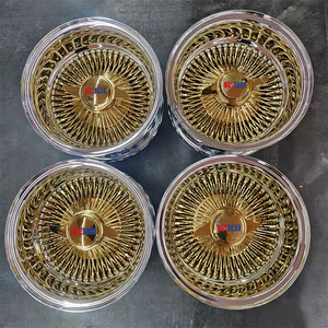 ล้อแม็กซ์ซี่ลวดขนาด 13/14 นิ้ว ยี่ห้อ Kelun รุ่น Center Gold Wire Wheels - Product Image 5