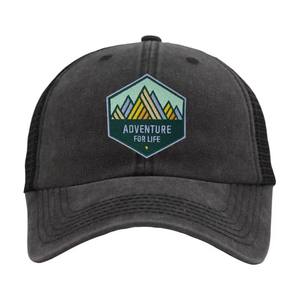 Casquette de camionneur sport à visière incurvée unisexe, OEM/ODM, 6 panneaux, impression personnalisée - Product Image 4