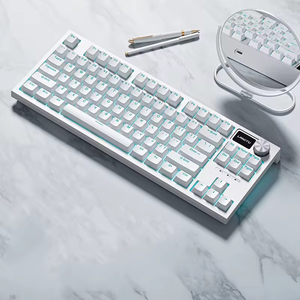 Clavier mécanique filaire 84 touches USB pour jeux, trois modes : filaire, sans fil 2.4G, pour ordinateur de bureau, PC, ordinateurs portables - Product Image 6