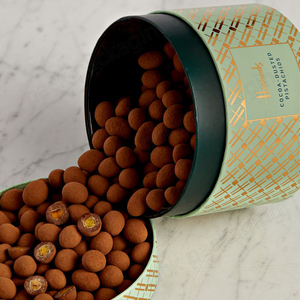 <span class=keywords><strong>Tube</strong></span> en papier rond de qualité alimentaire personnalisé pour bonbons, emballage de chocolat, boîte cadeau circulaire pour chocolat - Product Image 1