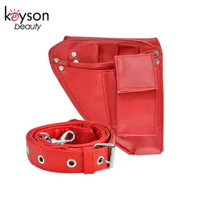 Keyson China supplier custom logo professional hair salon tool bag hairdressing scissor waist bag