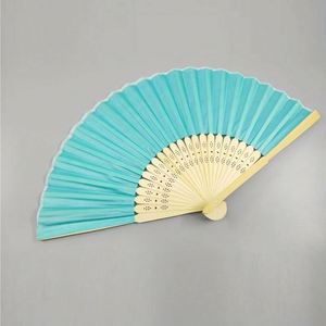 Abanico Plegable de Bambú Blanco para Invitaciones de Boda, Manualidades, Regalos Empresariales, Estilo Arte Folclórico, Decoración Tallada - Product Image 3