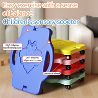 Planche d'équilibre en plastique pour enfants, équipement d'entraînement à l'intégration sensorielle, jouet de sport d'intérieur pour l'exercice et l'entraînement à l'équilibre