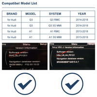 Kits Sans Fil Carabc Apple CarPlay Android Auto pour Audi Lecteur Vidéo Android Voiture A1 Q3 2012-2018 RMC MMI 3G