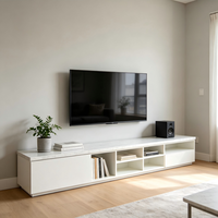 Ensemble Table Basse et Meuble TV Personnalisé Populaire – Meuble TV Moderne de Luxe de Haute Qualité pour Appartement