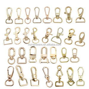 Mz Chuyên Nghiệp Cổ Điển Biểu Tượng Tùy Chỉnh Carabiners Chất Lượng Cao Kẽm Hợp Kim Xoay Kim Loại Snap Hooks Cho Túi Xách Xoay Clasp Clip - Product Image 1
