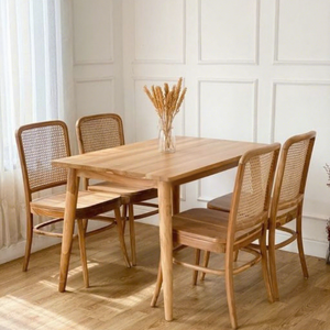 Garden Outdoor <b>Dining</b> <b>Set</b> Solid Wood or Aluminum Frame Eco-Friendly Patio Table <b>Chairs</b> <b>4</b>/6/8 Seat Custom Cushions + Colors - Product Image 4