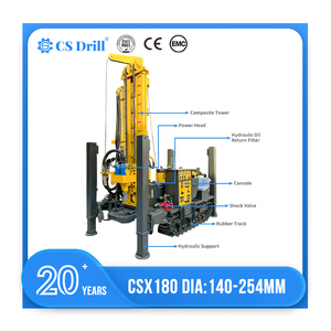 جهاز حفر آبار المياه الجوفية CSX180 للحفر في الإنشاءات تحت الأرض - Product Image 1