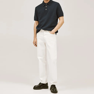 <span class=keywords><strong>Polo</strong></span> da Uomo Personalizzata OEM di Alta Qualità in Cotone Pesante Vestibilità Regolare - Product Image 6