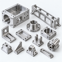 Pièces usinées de précision pour équipements industriels, boîtiers, cadres, supports, fixations et composants structurels CNC