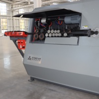 Machine intégrée de pliage et de coupe automatique de barres d'armature CNC, vente chaude 2025 	 Ligne de production de barres d'armature