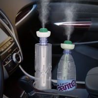 YINHI Nouveau Mini Humidificateur Ultrasonique à Brume Froide pour Bouteille d'Eau Minérale, Portable USB, pour Voiture, Maison, Bureau, Grande Pulvérisation