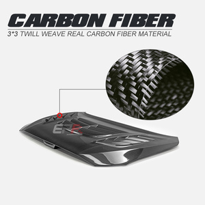 Nouveau capot avant en fibre de carbone pour WRX STI S4 VAB VAF EPA ATTK 2014-2018 avec boulons - Product Image 1