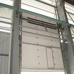 Industrielle schnelle Hebetür Logistik Lager Automatische Tür Aluminium legierung Automatische Schiebetür Kunden spezifisch