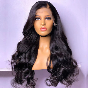 180 Dichtheid Braziliaanse Glueless Hd Perruque Full Lace Front Frontale Menselijk Haar Pruiken, 100% Full Lace Menselijk Haar Body Wave Pruik - Product Image 2