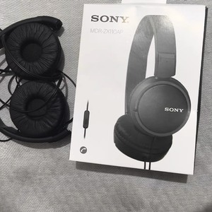 <span class=keywords><strong>Casque</strong></span> <span class=keywords><strong>Sony</strong></span> MDR ZX110AP <span class=keywords><strong>avec</strong></span> connexion filaire, microphone, son stéréo, confortable à porter - Product Image 3