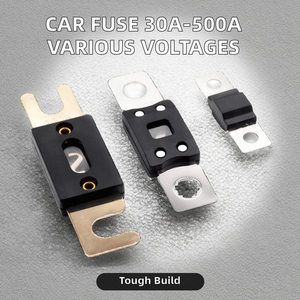Fusibile Automobilistico ANL/ANM/<span class=keywords><strong>AMM</strong></span>/ANS/AMS 30A-500A 32V/48V/58V/70V/72V/80V Bassa Capacità di Interruzione Materiale Plastico Lento - Product Image 2