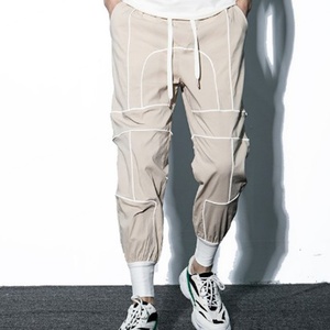 Pantalones Harem Jogger al por mayor para hombre, pantalones deportivos reflectantes de streetwear, pantalones de chándal para hombre, joggers de verano para hombre - Product Image 4