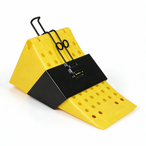 Topes de Rueda de Plástico Resistentes para Camiones, Automóviles y Vehículos, Capacidad de Carga de 30T - Product Image 1
