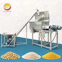 Mélangeur horizontal industriel ORME en U de grande capacité à pales combinées, 2 tonnes, pour céréales et aliments secs