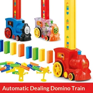 Train <span class=keywords><strong>électrique</strong></span> de dominos de style TikTok, distributeur automatique de cartes, modèle 2006A, boîte couleur - Product Image 2