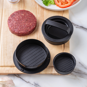 Prensa para hamburguesas, máquina para hacer hamburguesas, prensa para hamburguesas 3 en 1, molde antiadherente para carne, verduras, hamburguesas, utensilios de cocina para hacer hamburguesas - Product Image 4