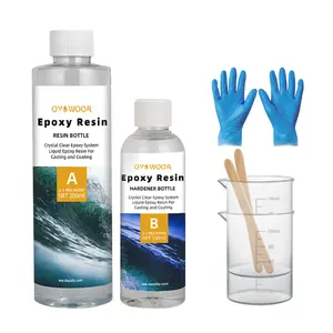 epoxi resin clear resuxus kit epoxy bijoux waterborne epoxy resin crystal clear for art 1:1 resin and hardener for wood