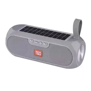 الأمازون الساخن بيع Soundbox في الهواء الطلق الأصوات نظام المعدات DJ المتحدثون TG182 سماعة لاسلكية تعمل بالبلوتوث الشمسية الطاقة مكبر صوت لاسلكي محمول
