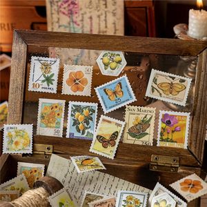 Vintage Stamp-Themed <b>Scrapbook</b> <b>Stickers</b> - Product Image 4