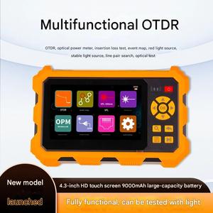 Kiểm tra sợi quang OTDR-Thiết bị định vị lỗi cầm tay với phát hiện điểm dừng và kiểm tra sợi trực tiếp (công cụ cáp quang di động) - Product Image 6