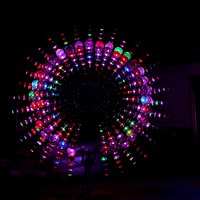 Sculpture cinétique à énergie éolienne Magique/ Sculpture cinétique à énergie éolienne en bâtonnets/ Moulin à vent cinétique de jardin