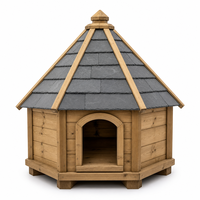 Maison pour hérissons en bois naturel, abri extérieur résistant aux intempéries pour petits animaux, cachette pour jardin, hibernation hivernale
