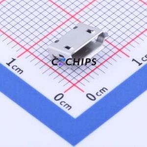 U-F-M5DS-Y-13 USB Connector SMD Connector ( Connector Type: Micro-B )( Protocol Standard: USB 2.0 )( Gender: Female ) - Product Image 1