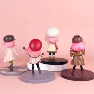 4 Estilos, Figuras de <span class=keywords><strong>Manga</strong></span> de 13 cm, Estatuas de SPY FAMILY, Detective Fashion, <span class=keywords><strong>Anya</strong></span> Forger, Juguetes Modelo, Figura de Anime de PVC - Product Image 4