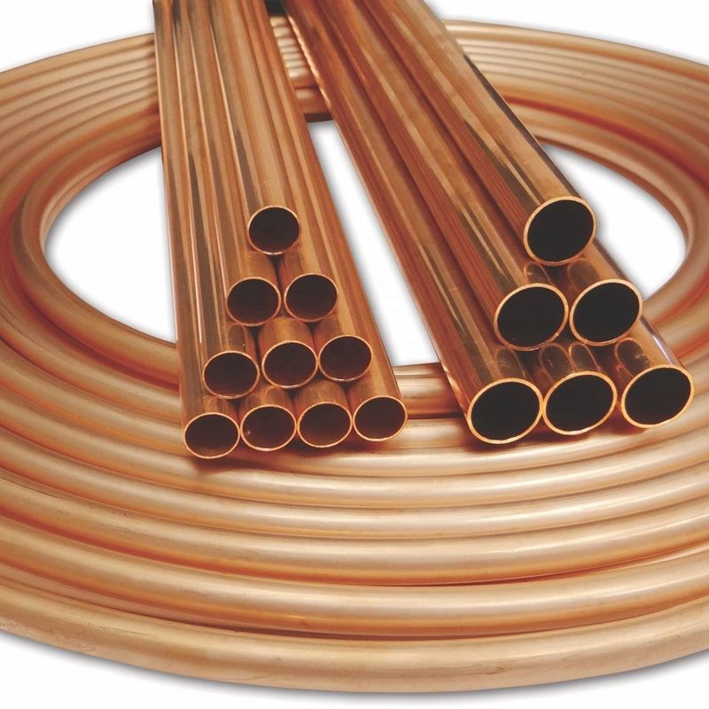 OEM Thin Walled Brass / Purple Tube Copper Brass Pipe