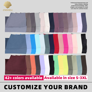 42 S-XXXL di colore pronto per la spedizione 75% Nylon 25% Spandex vita alta sopra la lunghezza della caviglia <span class=keywords><strong>Sport</strong></span> senza prima linea indossare Legging Yoga - Product Image 2