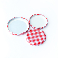 Capuchon à vis en fer blanc de 100 mm pour grands pots en verre, emballage alimentaire