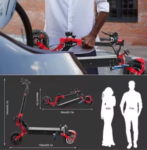 Scooter Plegable con Llantas Todoterreno de 11 Pulgadas para Adultos, Modelo HBO-05 - Product Image 6